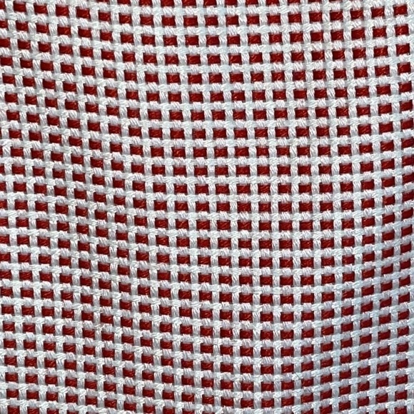 Halogen Red & White Gingham Print Pencil skirt Sz. 10 - Picture 6 of 14
